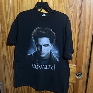 2008 Twilight Movie T-Shirt Team Edward Tee Vintage Movie Promo Anvil XL Vampire